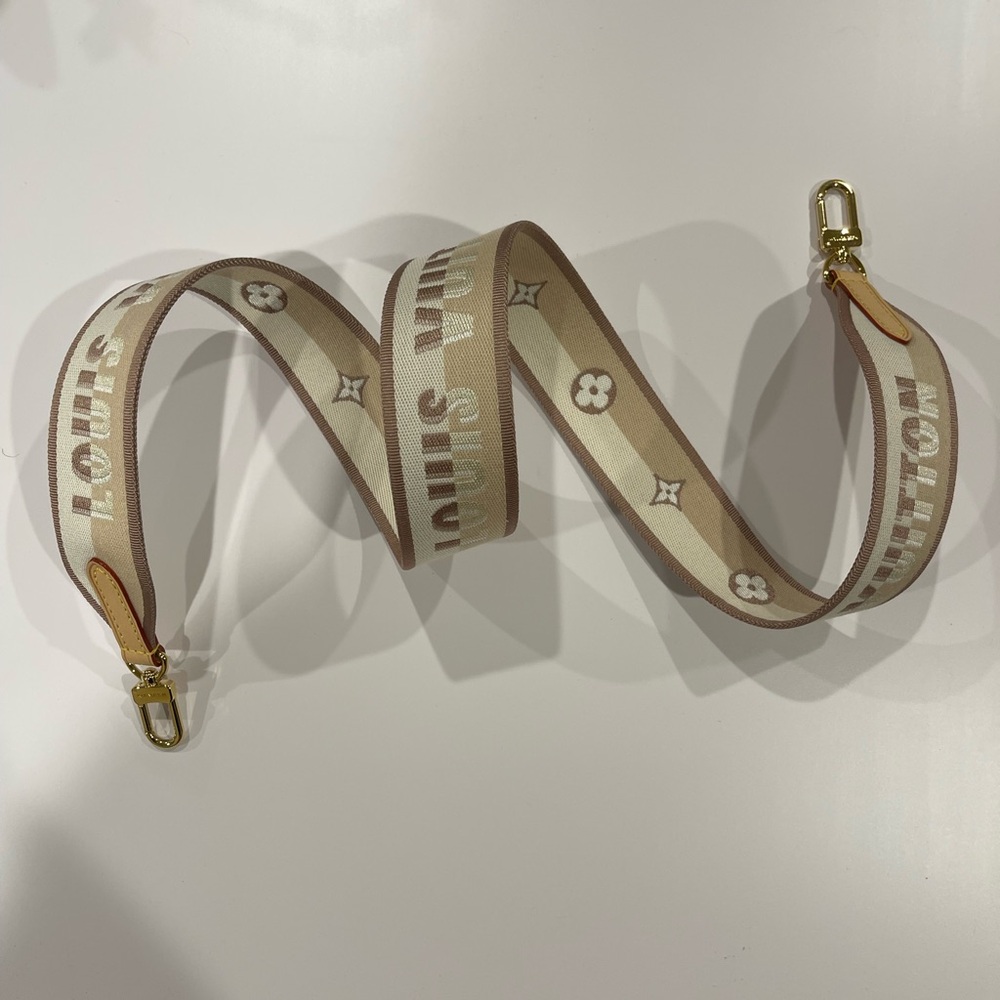SOLD-Authentic Louis Vuitton Bandouliere Jaquard Strap